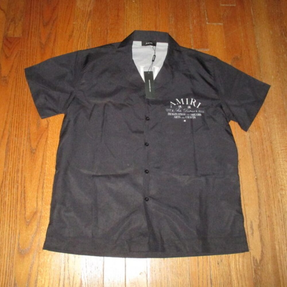 AMIRI Art District S/S B/F Shirt Sz L NWT - Picture 2 of 11
